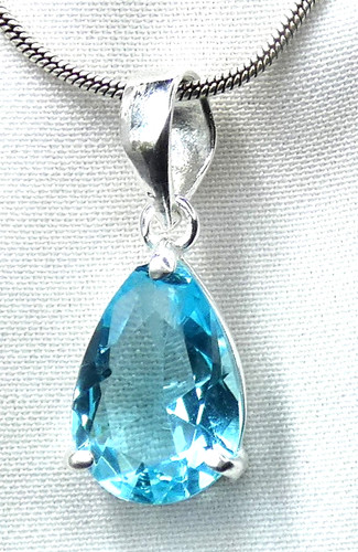 Blautopas anhänger - 💎💙,