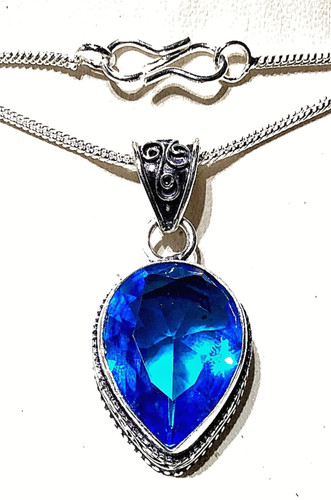 Schweiz blau topas edelstein - blau,