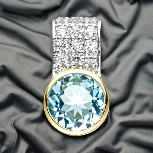 Anhänger 925 silber bicolor - 925,