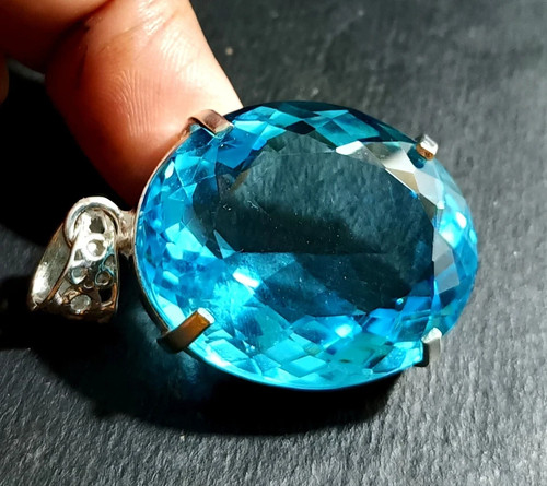Natürlich karat topas blau - karat,