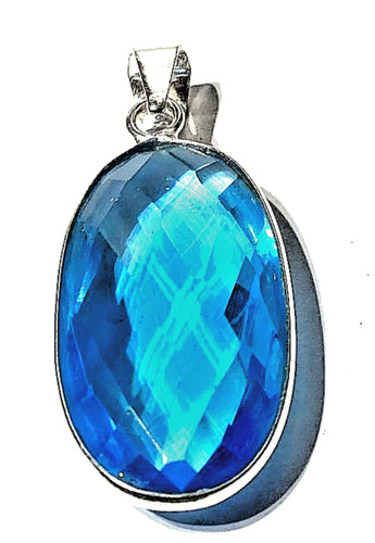 Schweizer blau topas - blau,