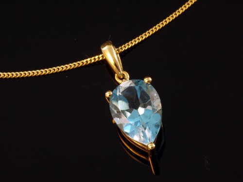 585 goldkette mit kleinem - 585,